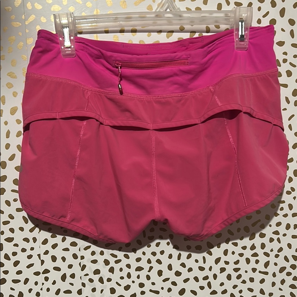 Lululemon Women's Pink Athletic Shorts - Picture 2 of 9
